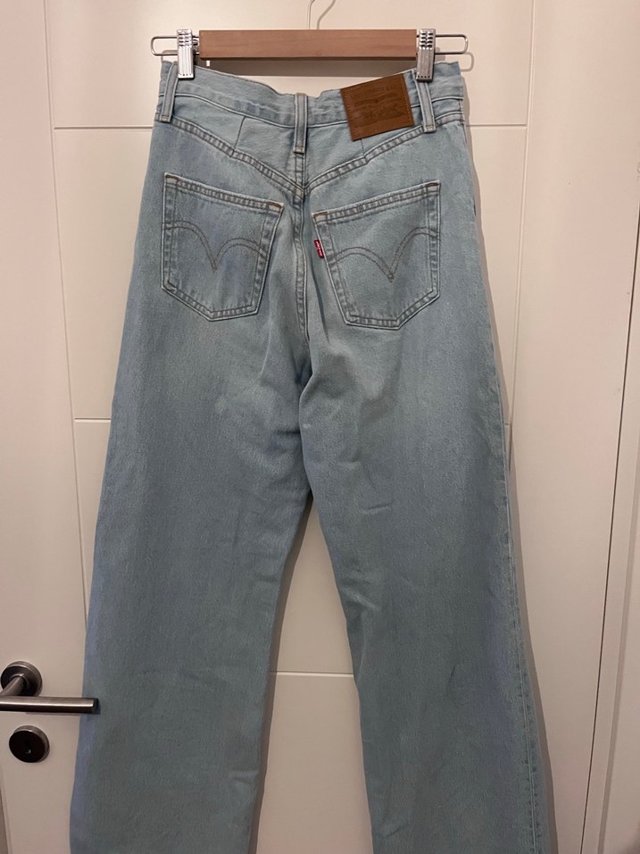 Levis wide leg Jean yüksek bel - Görsel 2