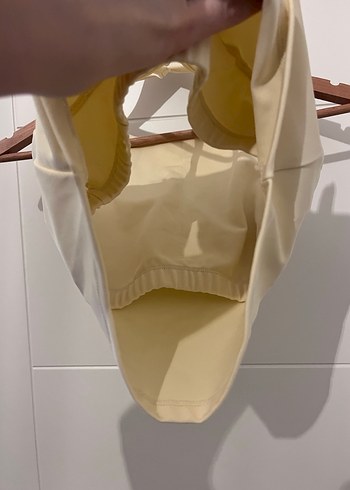 Dossha tayt/koton butter yellow spor sütyeni takımı - Görsel 8