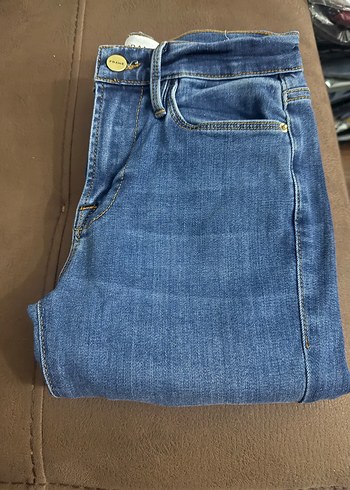 Diğer Kadin Mavi Denim Normal Boy Jean