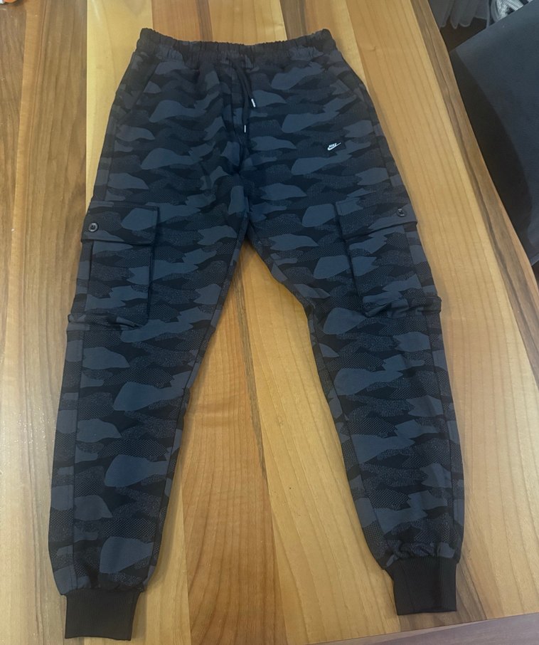 Erkek Lacivert Kamuflaj Desenli Kapüşonlu Pijama - Görsel 2