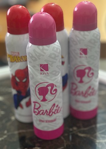 Barbie ve Spiderman Kadın Deodorant Seti tek fiyatıdır - Görsel 3