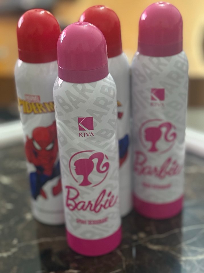 Barbie ve Spiderman Kadın Deodorant Seti tek fiyatıdır - Görsel 3