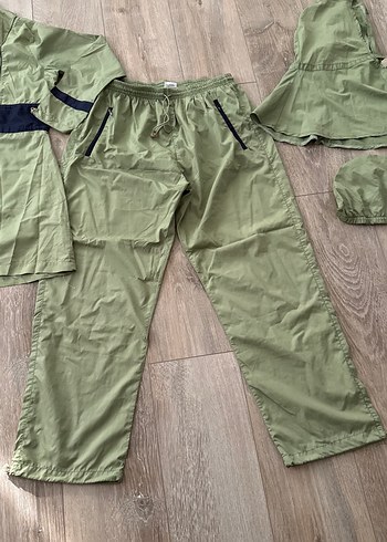 Çabuk kuruyan yumuşak kumaş yeşil Haşema - Görsel 2