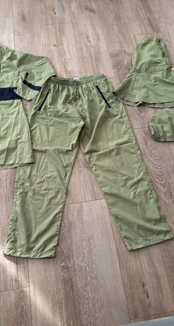 Çabuk kuruyan yumuşak kumaş yeşil Haşema - Görsel 2