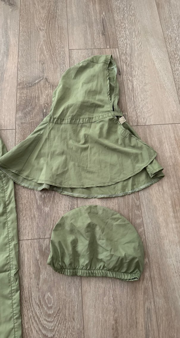 Çabuk kuruyan yumuşak kumaş yeşil Haşema - Görsel 3