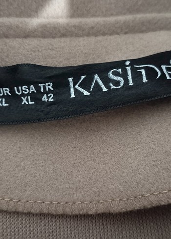 Bej Kadın Midi Kaban - Görsel 2