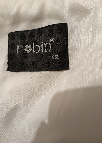 Kadın Beyaz Kürk Detaylı Midi Ceket - Görsel 3