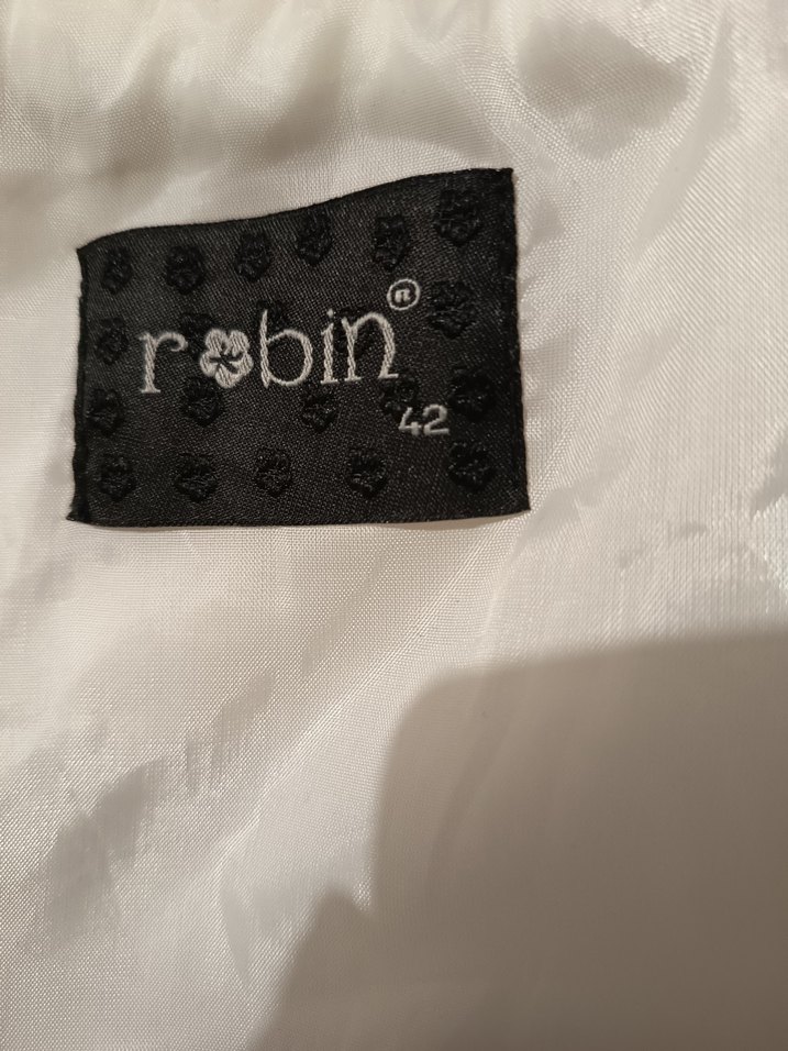 Kadın Beyaz Kürk Detaylı Midi Ceket - Görsel 3