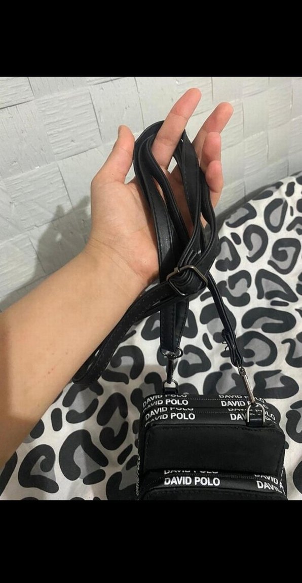 David Polo Siyah cüzdan, kartlık çanta - Görsel 4