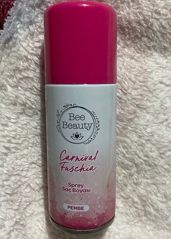 Bee Beauty Pembe Sprey Saç Boyası - Görsel 3