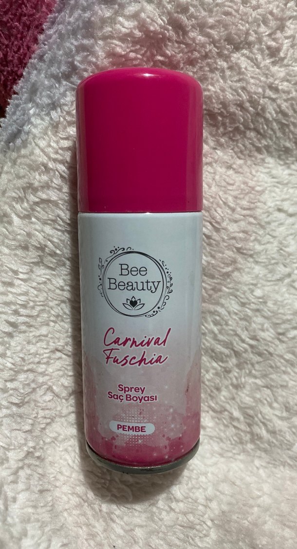 Bee Beauty Pembe Sprey Saç Boyası - Görsel 3