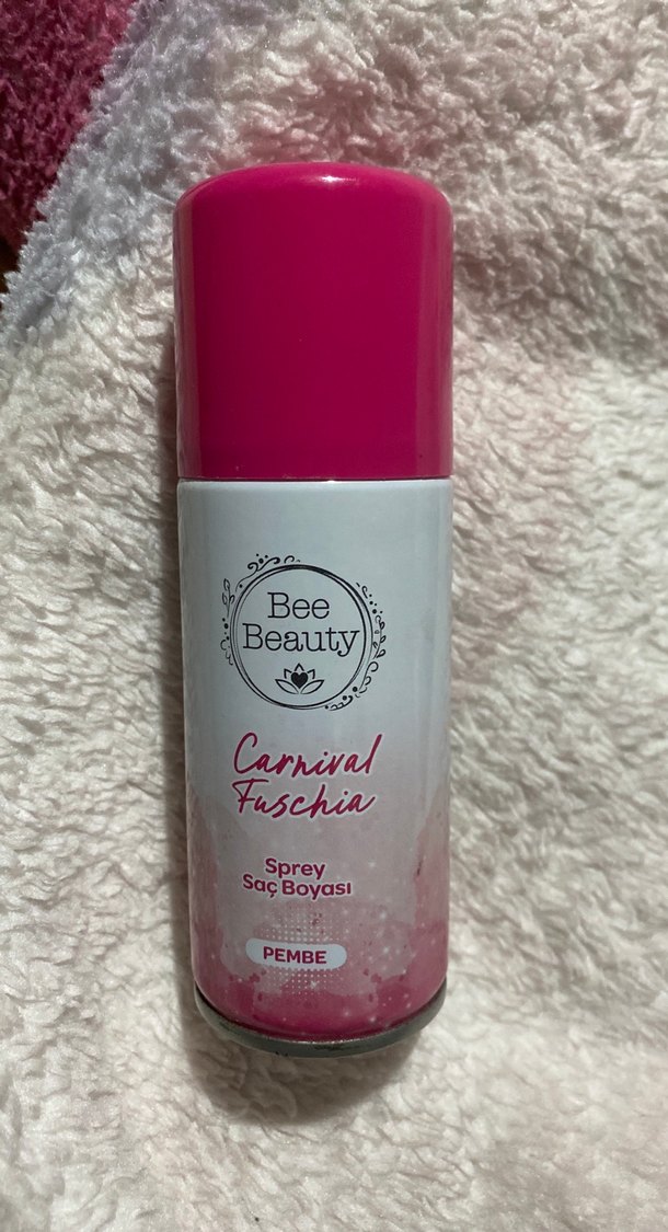 Bee Beauty Pembe Sprey Saç Boyası - Görsel 2
