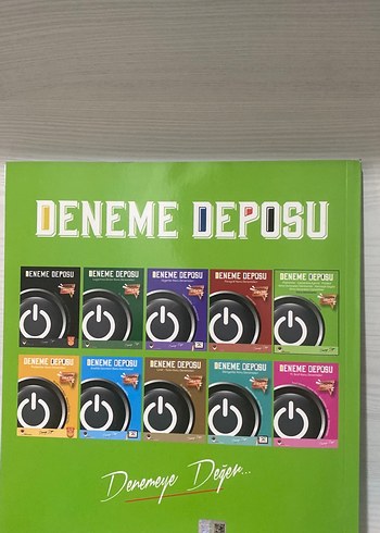 Deneme Deposu Konu Denemeleri Kitabı
