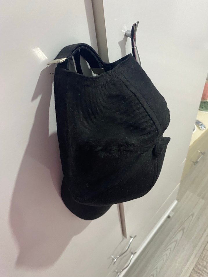 Siyah Punk Tarzı Kadın Şapka - Görsel 3