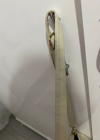 Bej Peluş Kadın Çanta - Görsel 3