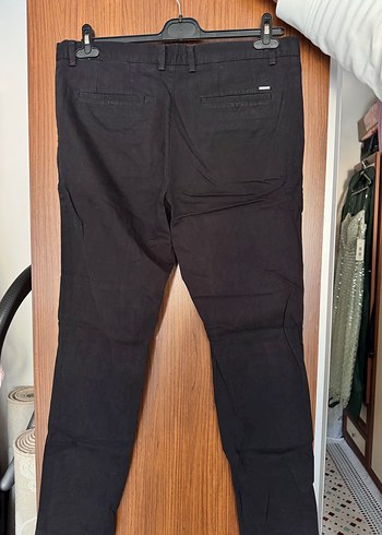 Diğer Erkek Siyah Regular Fit Denim Pantolon