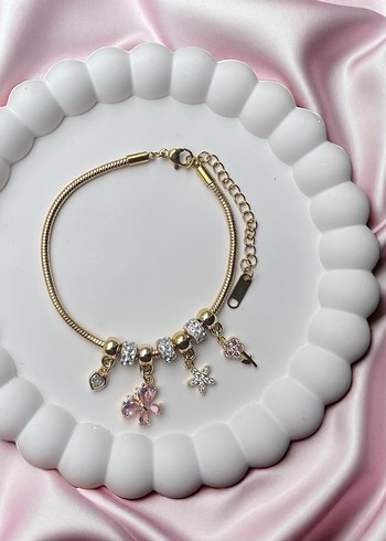 Pandora Pandora Gold Charmlı Bileklik