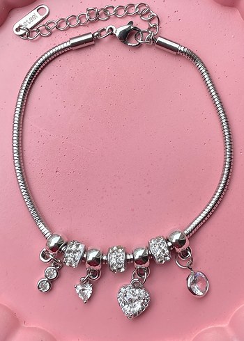 Pandora Silver Charmlı Bileklik