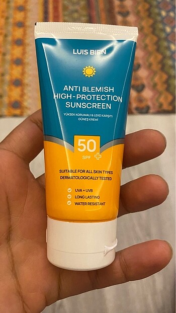 Beden Güneş kremi sıfır 50
