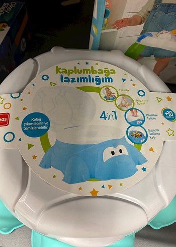 Turkuaz Renkli 4'ü 1 Arada Çocuk Lazımlığı - Görsel 2