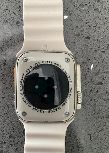 Beyaz Akıllı Saat Gri Kasa - Görsel 3