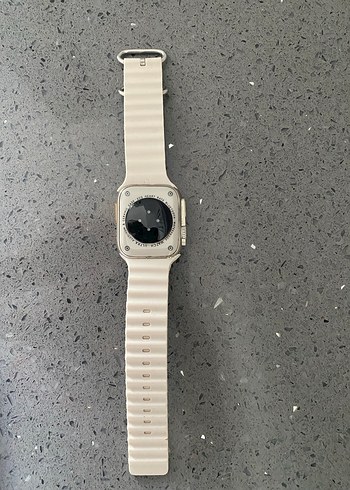 Beyaz Akıllı Saat Gri Kasa - Görsel 2