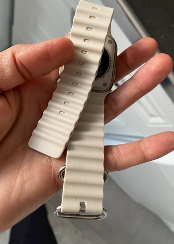 Beyaz Akıllı Saat Gri Kasa - Görsel 6