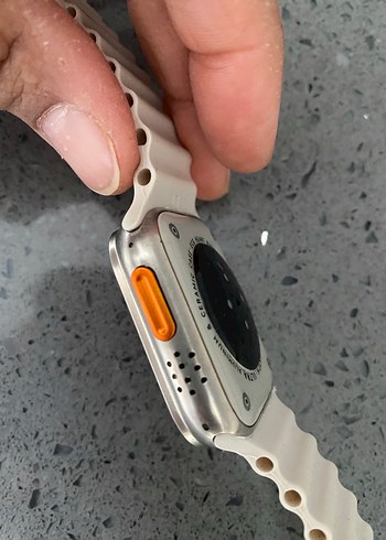 Beyaz Akıllı Saat Gri Kasa - Görsel 4