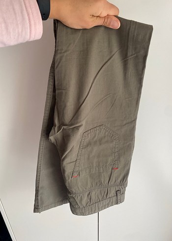 Haki Rahat Kesim Pantolon - Görsel 9