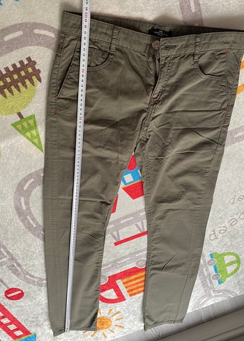 Haki Rahat Kesim Pantolon - Görsel 3