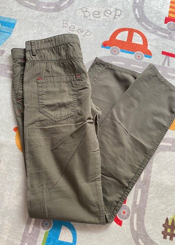 Haki Rahat Kesim Pantolon - Görsel 8