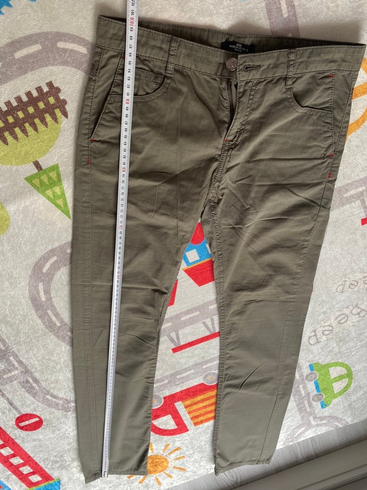 Haki Rahat Kesim Pantolon - Görsel 3