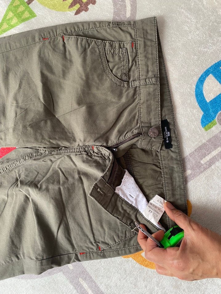 Haki Rahat Kesim Pantolon - Görsel 2