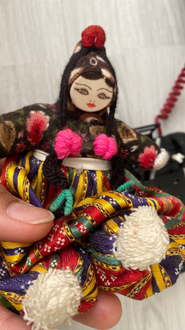 Renkli Kumaş Bebekler - Görsel 3