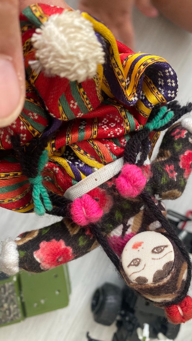 Renkli Kumaş Bebekler - Görsel 2