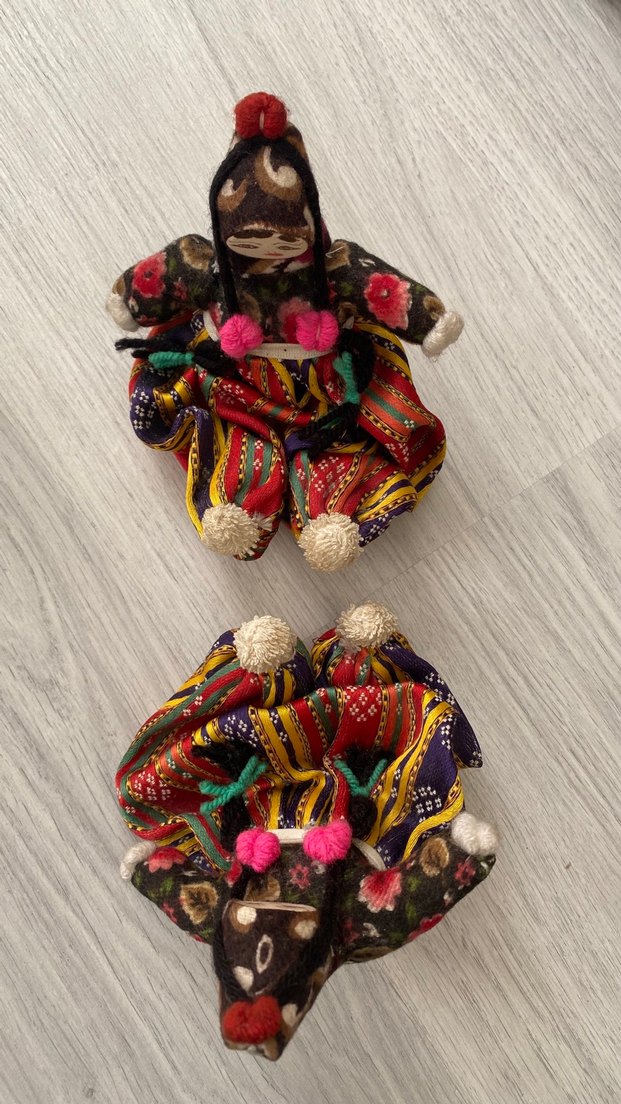 Renkli Kumaş Bebekler - Görsel 4