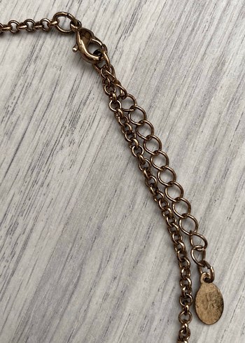 Uzun Kahverengi Boncuklu Bohem Kadın Kolye - Görsel 4