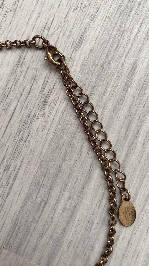 Uzun Kahverengi Boncuklu Bohem Kadın Kolye - Görsel 4