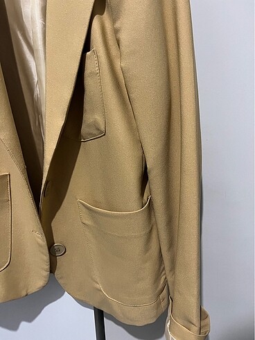 Blazer Ceket Camel - Görsel 4