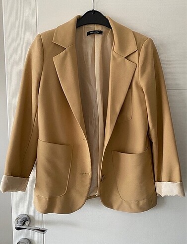 Blazer Ceket Camel - Görsel 2