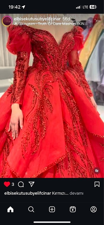 Söz, nişan, kına elbisesi - Görsel 5