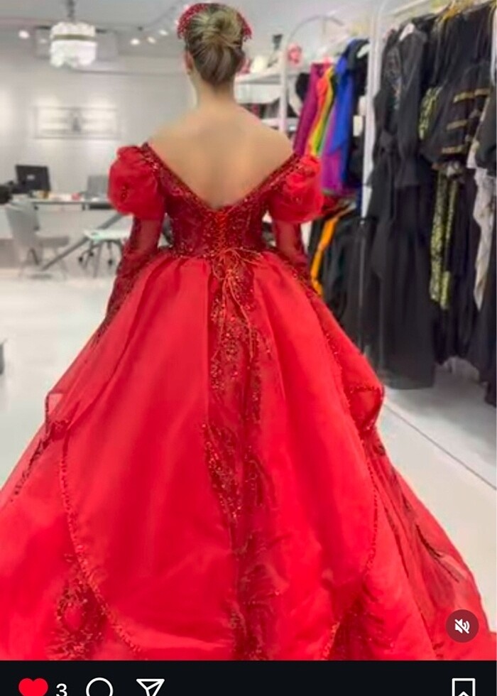 Söz, nişan, kına elbisesi - Görsel 3