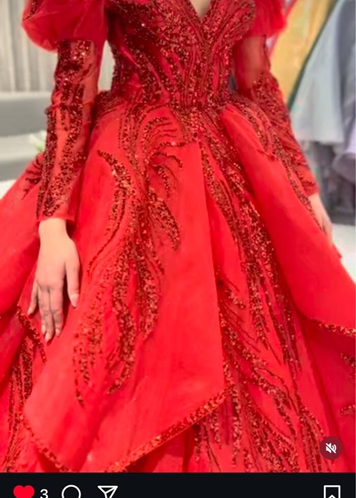 Söz, nişan, kına elbisesi - Görsel 5