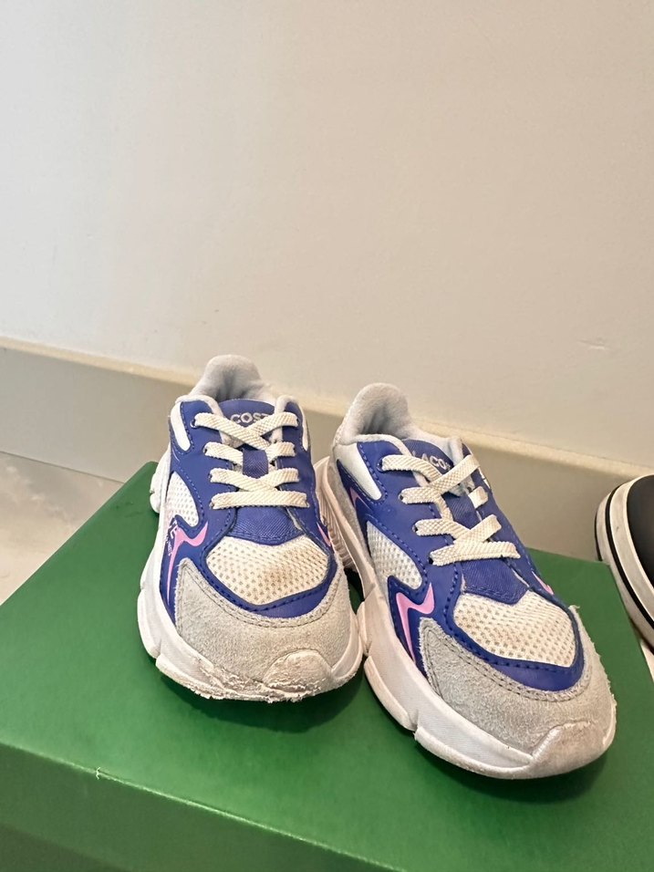 Kız Çocuk Beyaz Renkli Spor Ayakkabı - Görsel 3