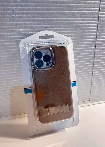 Kemer Detaylı Bej iPhone 14 Pro Max Kılıf - Görsel 3