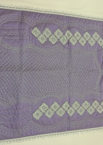 Mor Nakışlı Parlak seccade - Görsel 2