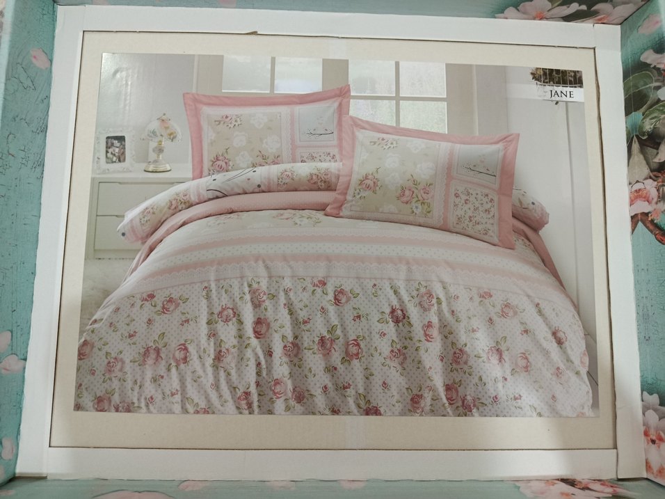 Pembe Pastel Nevresim Takımı - Görsel 2