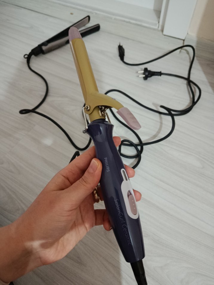 Philips saç maşası ve düzleştirici - Görsel 2