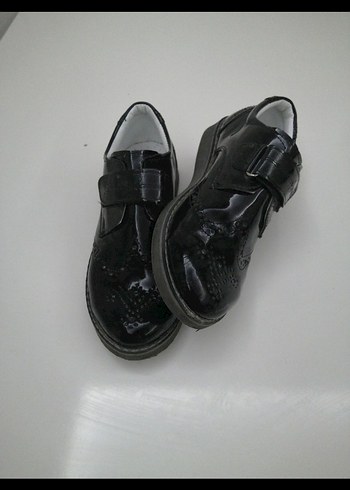 Erkek Çocuk Siyah Rugan Tokalı Ayakkabı - Görsel 2