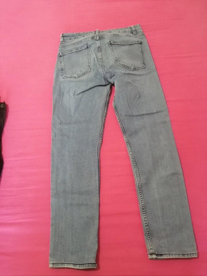 Gri Erkek Regular Fit Denim Jean - Görsel 3